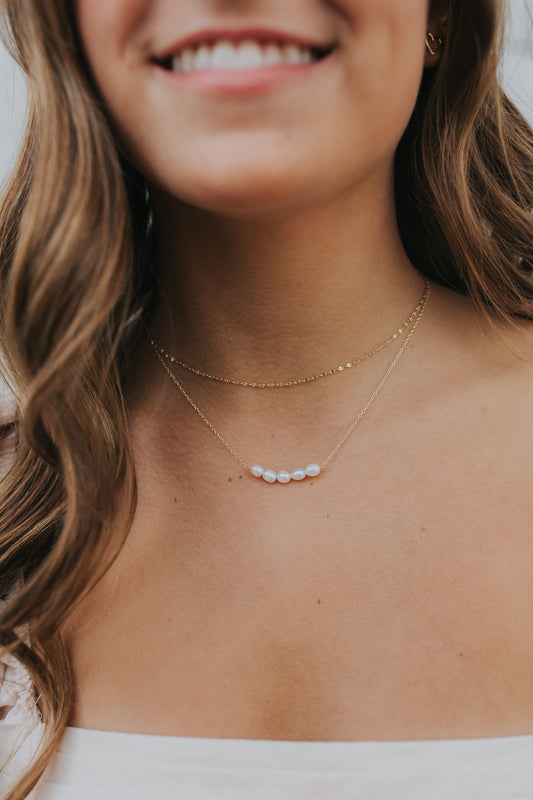 The Sally Five Pearl Necklace