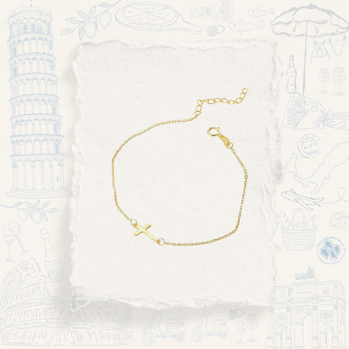 The Marie Cross Bracelet