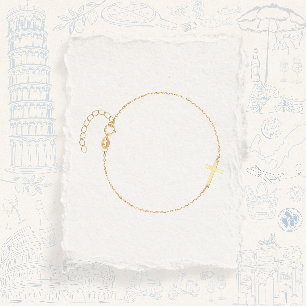 The Marie Cross Bracelet