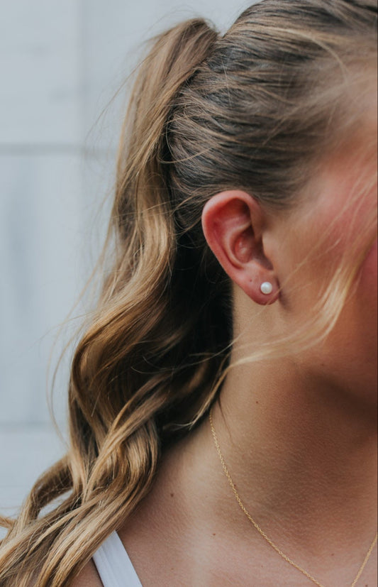 The Grace Pearl Studs