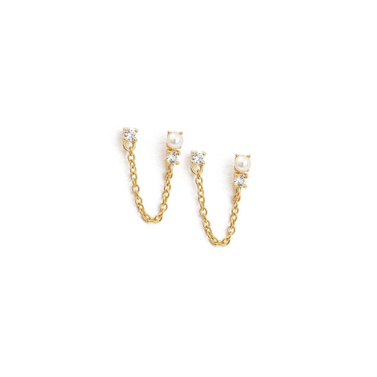 The Julia Double Stud Earrings