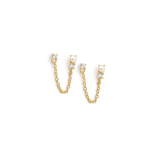 The Julia Double Stud Earrings