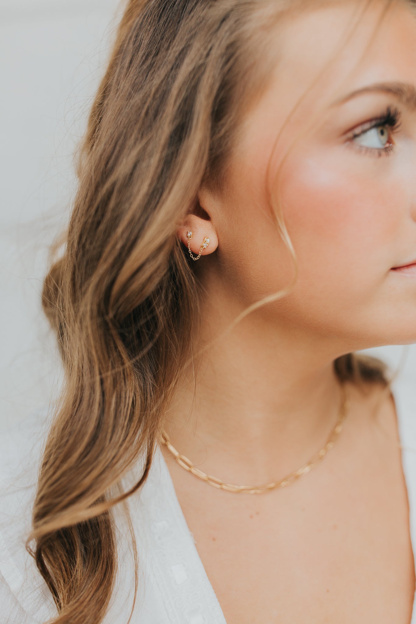 The Julia Double Stud Earrings