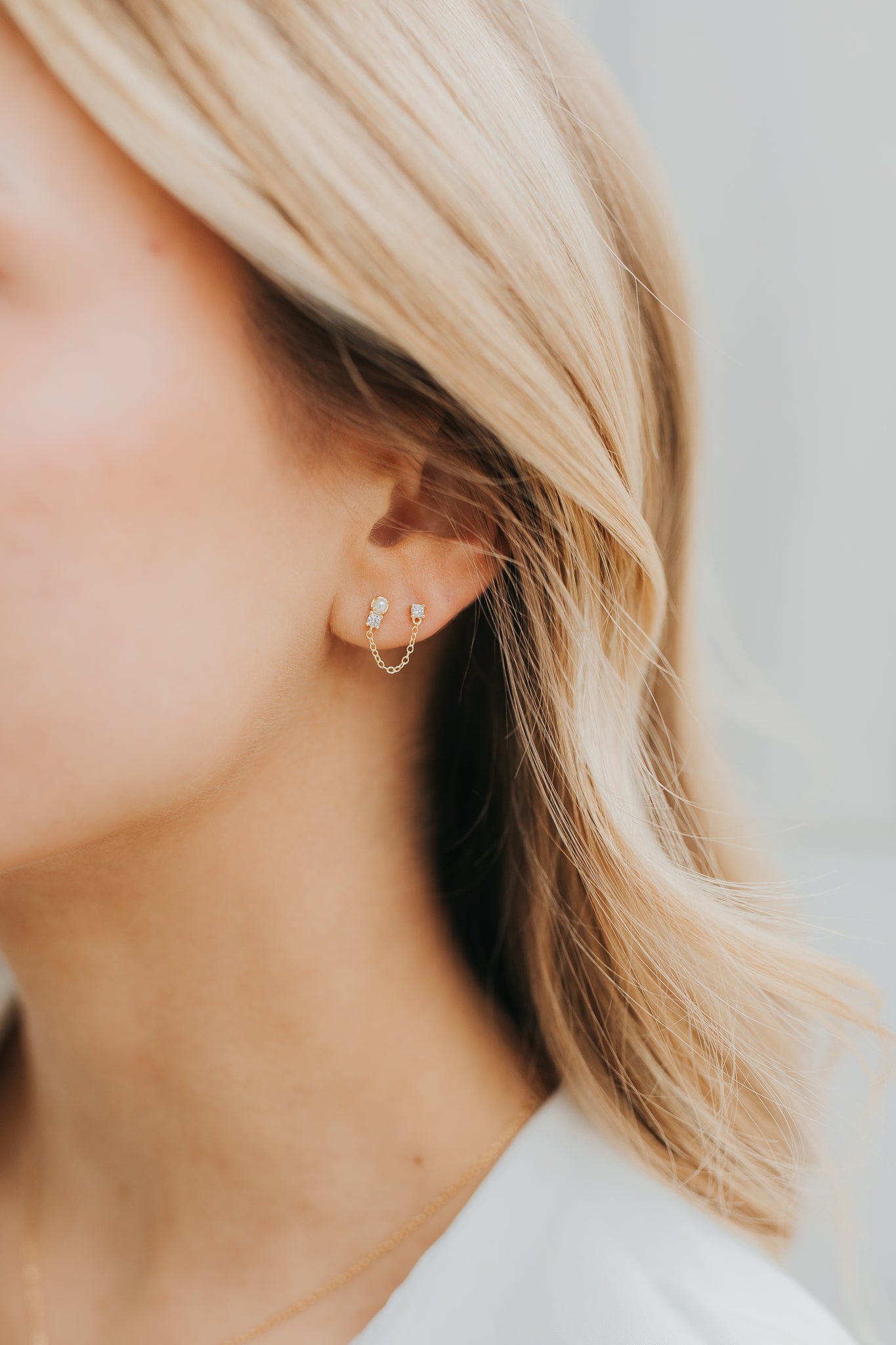 The Julia Double Stud Earrings