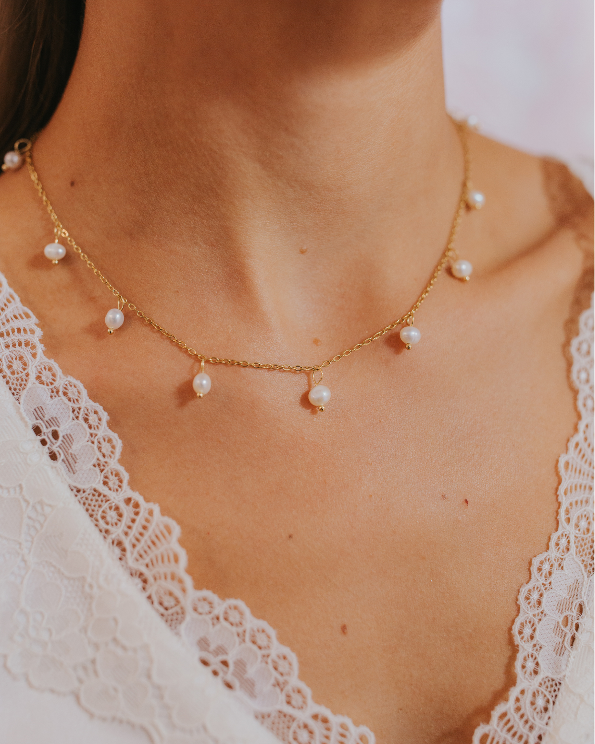 The Rosie Pearl Necklace