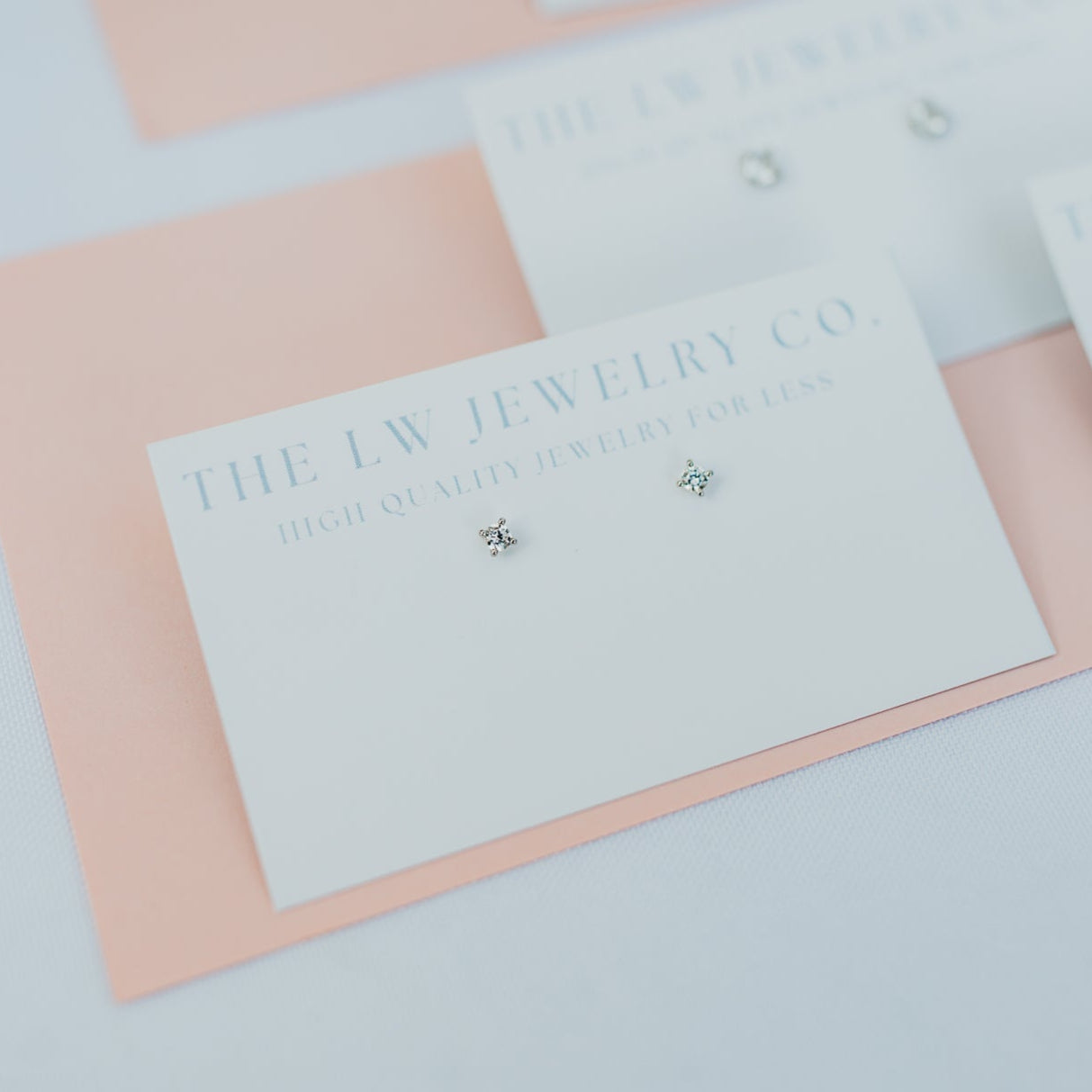 The Samantha Studs in Silver