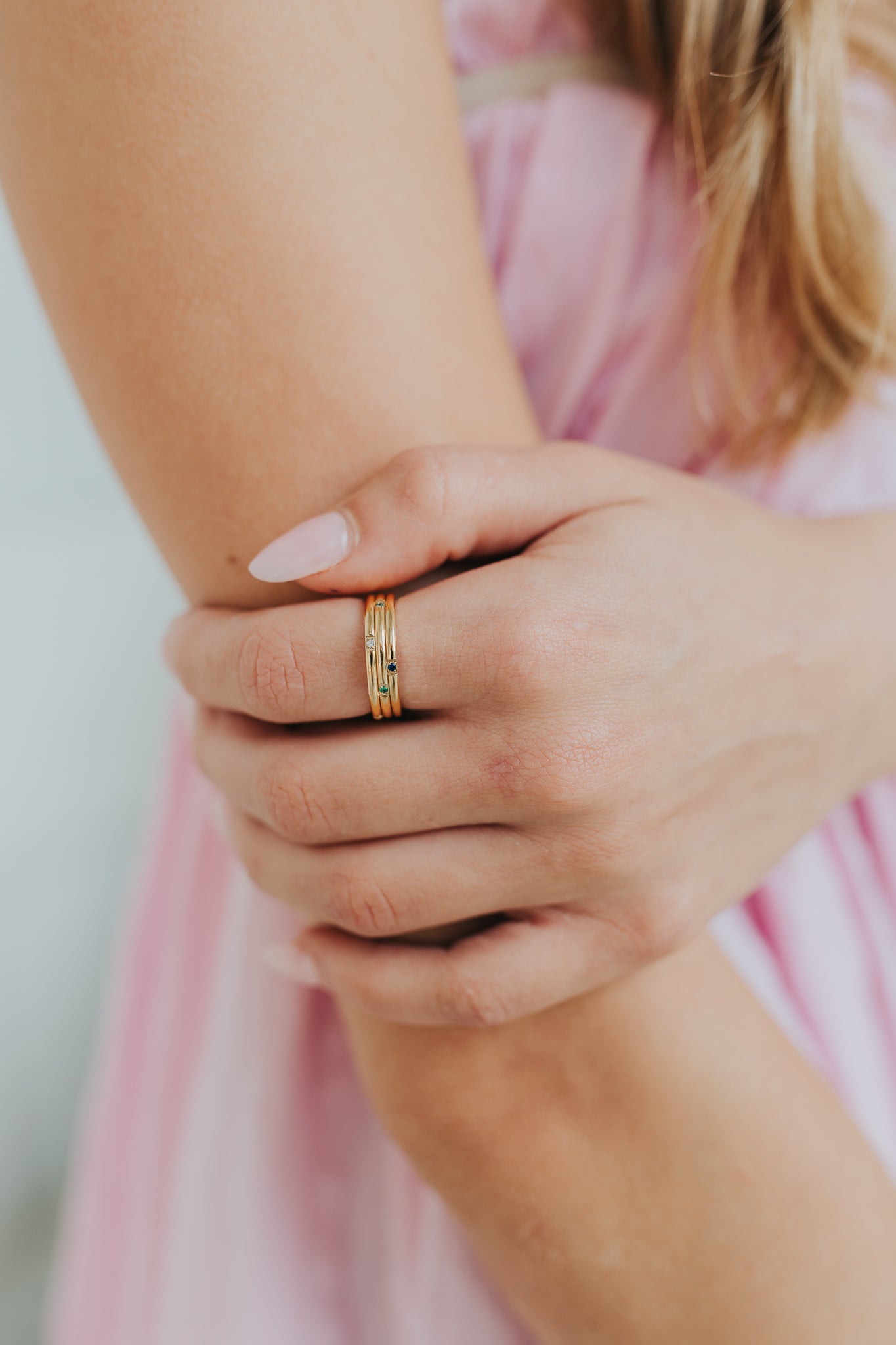 The Santorini Ring Stack