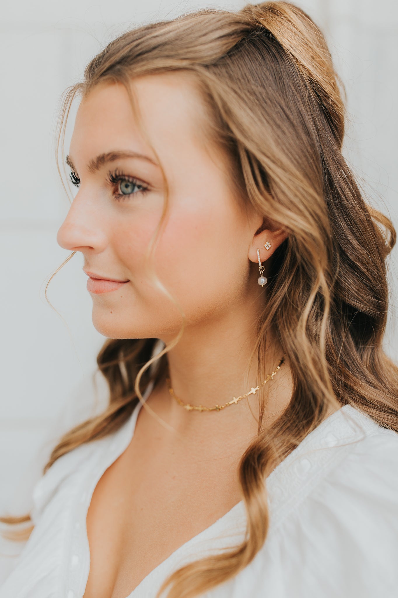The Venice Gold Cross Necklace