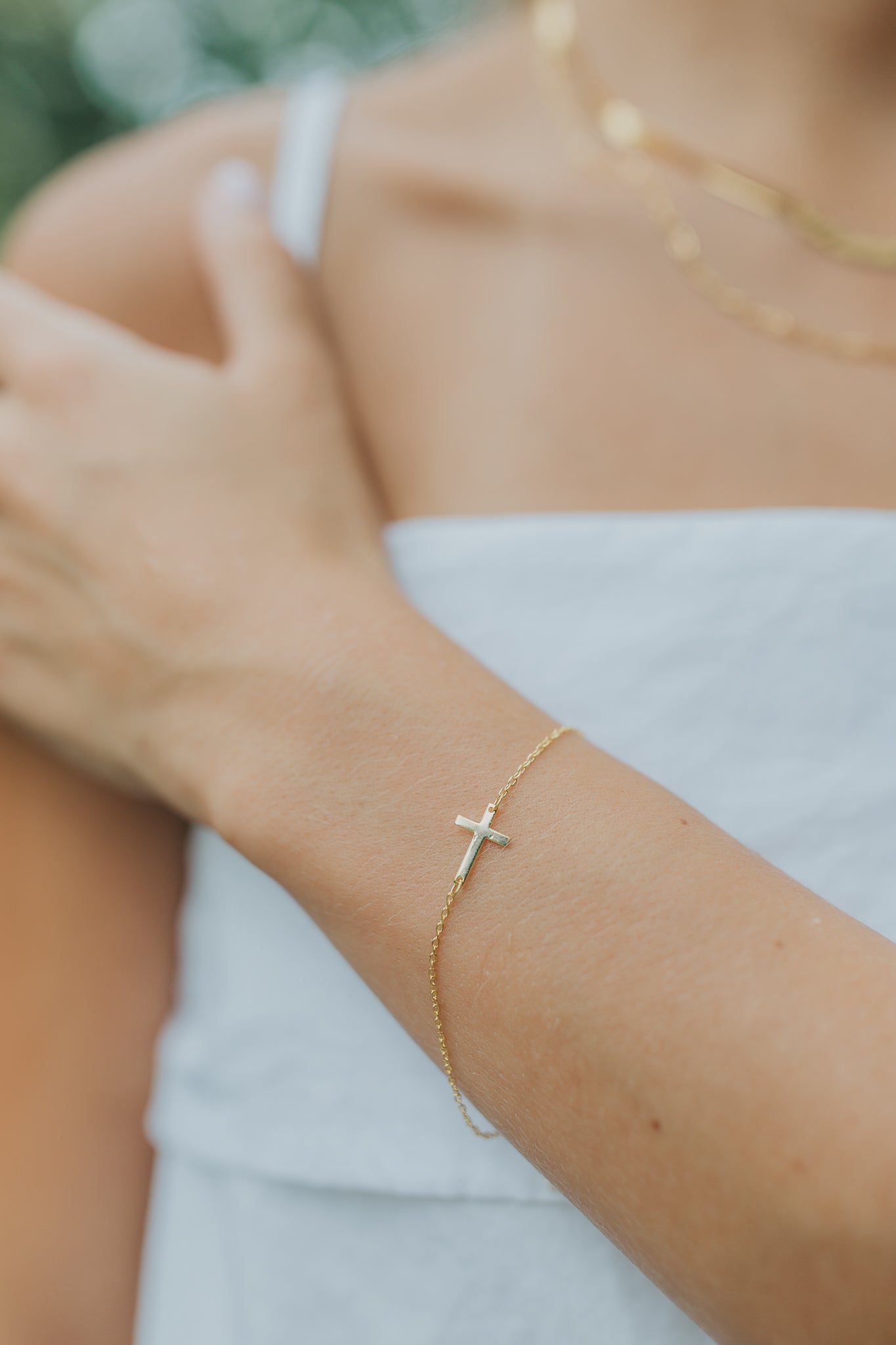 The Marie Cross Bracelet