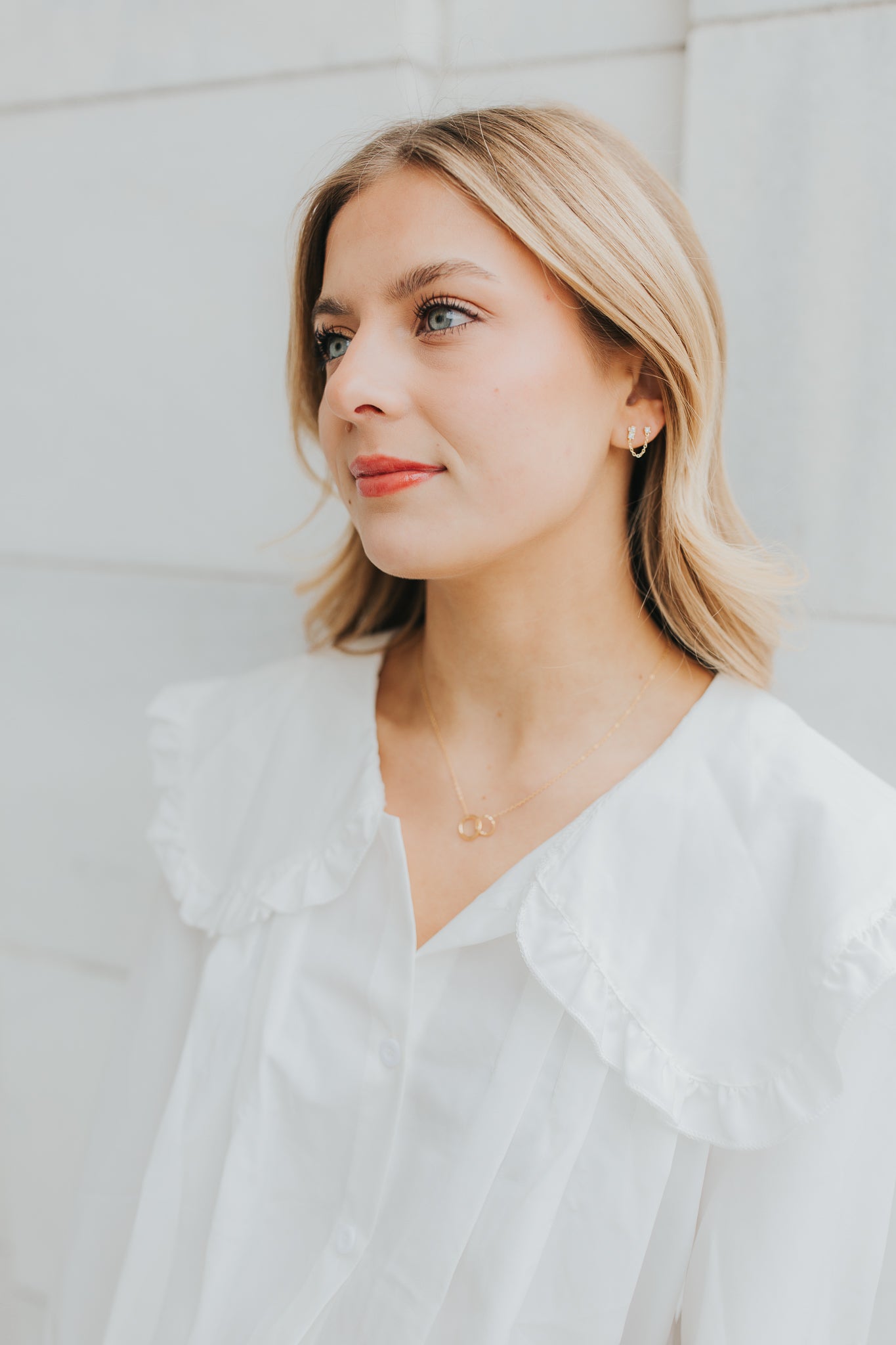 The Julia Double Stud Earrings