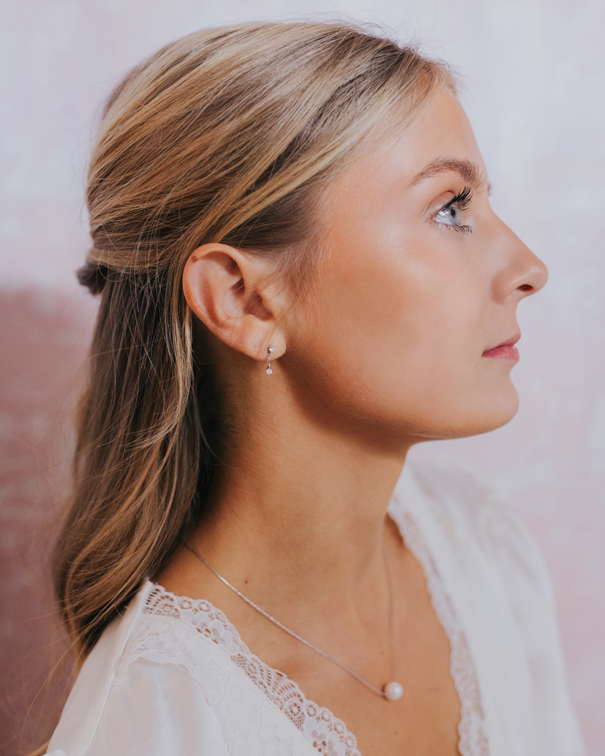 The Mallory Studs in Silver