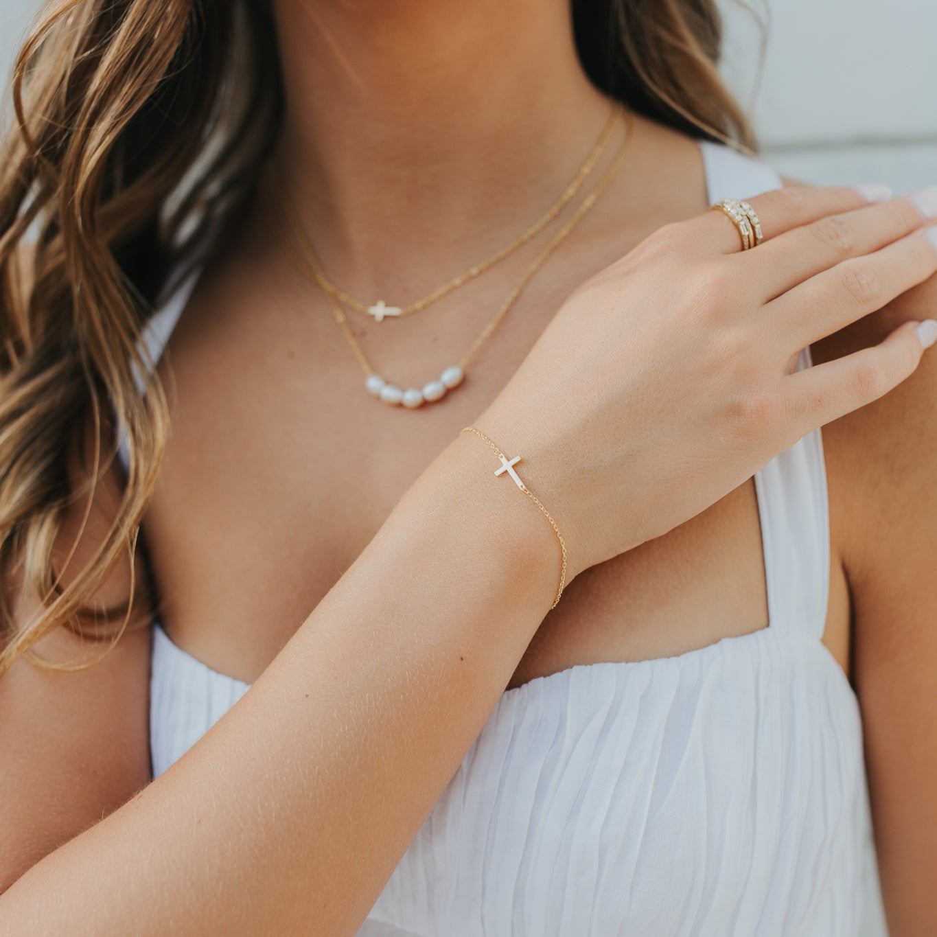 The Marie Cross Bracelet