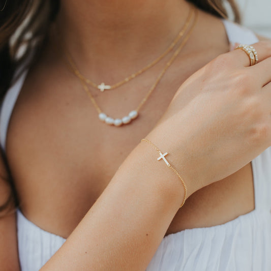 The Marie Cross Bracelet
