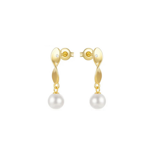 The Penny Pearl Studs