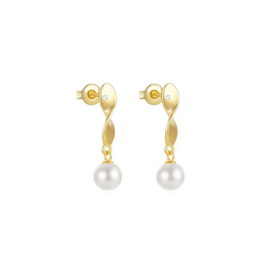 The Penny Pearl Studs