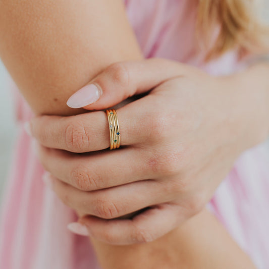 The Santorini Ring Stack