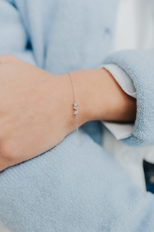 The Stella Bracelet in Silver