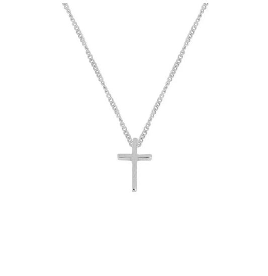 The Cross Necklace in Silver